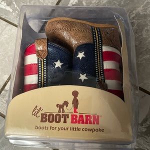 Baby American Flag Baby Booties